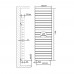 Радиатор Royal Thermo PianoForte Tower Silver Satin - 22 секц.