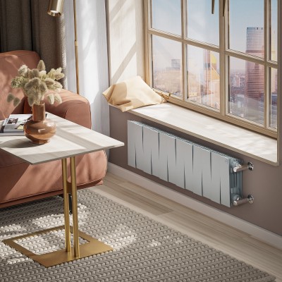 Радиатор Royal Thermo PianoForte 200 /Silver Satin - 12 секц.