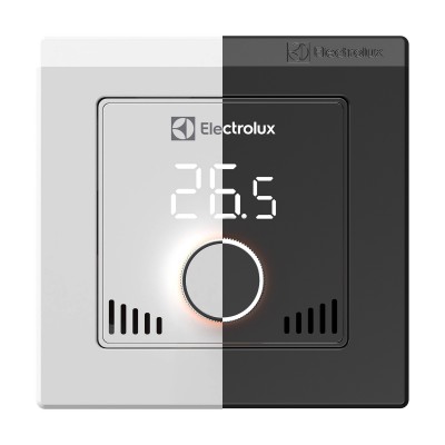 Терморегулятор Electrolux ETS-16W (+ дополнительная черная панель) Терморегулятор Electrolux ETS-16W (+ дополнительная черная панель)