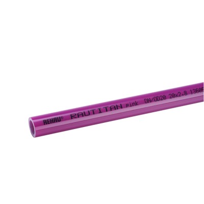 Труба REHAU отопительная RAUTITAN pink 16х2,2 (120) Труба REHAU отопительная RAUTITAN pink 16х2,2 (120)