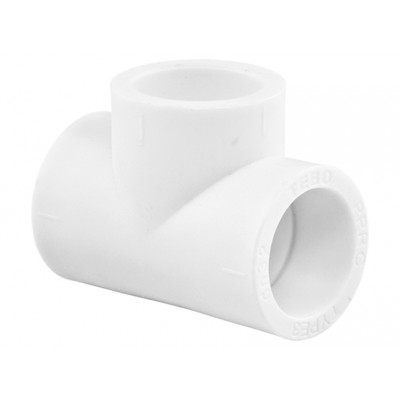 Тройник TEBO бел. PP-R 50 (4/40), арт. 030040106 Тройник TEBO бел. PP-R 50 (4/40), арт. 030040106