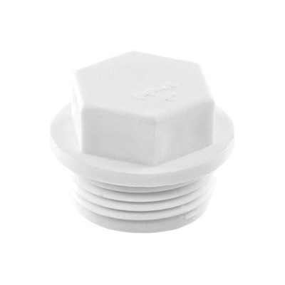 Заглушка TEBO бел. PP-R резьбовая 32x1quot; (60/600), арт. 030090203 Заглушка TEBO бел. PP-R резьбовая 32x1quot; (60/600), арт. 030090203