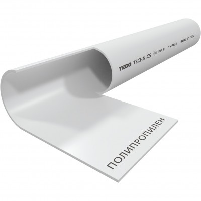 Труба TEBO SDR11 32х2,9 бел. PP-R метр (4/40)