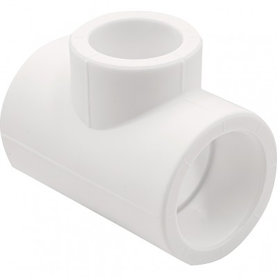 Тройник THERMOLIGHT переходной PP-R 32х25х32 белый (10/100)