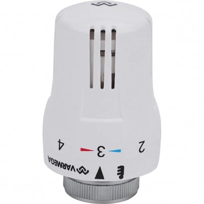 Головка термостатическая VARMEGA M30х1.5 без датчика белая VM11101 Головка термостатическая VARMEGA M30х1.5 без датчика белая VM11101