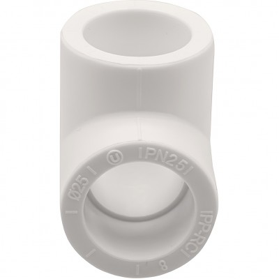 Тройник THERMOLIGHT PP-R 25 белый (20/160)