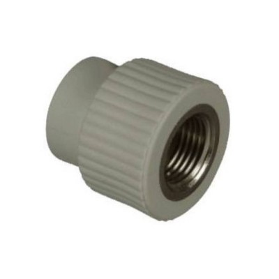 Муфта TEBO сер. PP-R комбинированная 32x1quot; ВР (15/90), арт. 031020410