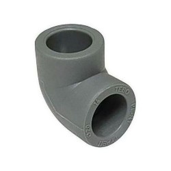 Угольник TEBO сер. PP-R 90 град. 110 (1/4), арт. 031030110