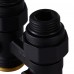 Узел нижнего подключения Royal Thermo прямой 1/2quot;х3/4quot; EK (черный)