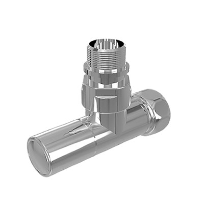 Вентиль угловой Royal Thermo с колпачком, гайкой и наружной резьбой 3/4quot; х 1/2quot; гайка - штуцер, пара для полот. Вентиль угловой Royal Thermo с колпачком, гайкой и наружной резьбой 3/4quot; х 1/2quot; гайка - штуцер, пара для полот.