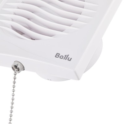 Вентилятор вытяжной Ballu BAF-AR 120 VP с обратным клапаном и тяговым выключателем Вентилятор вытяжной Ballu BAF-AR 120 VP с обратным клапаном и тяговым выключателем