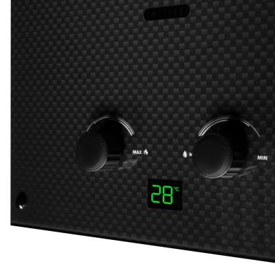 Колонка газовая Ballu GWH 10 Fiery Glass Carbon Колонка газовая Ballu GWH 10 Fiery Glass Carbon
