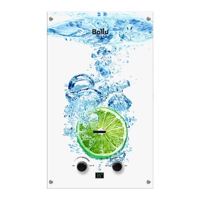 Колонка газовая Ballu GWH 10 Fiery Glass Lime Колонка газовая Ballu GWH 10 Fiery Glass Lime
